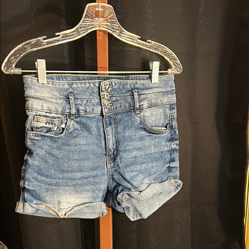 Urban basics Denim Blue Women's Shorts